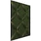 Ekena Millwork 19 5/8in. W x 19 5/8in. H Wallflower EnduraWall Decorative 3D Wall Panel Covers 2.67 Sq. Ft. WP20X20WAGCG - alternate 5